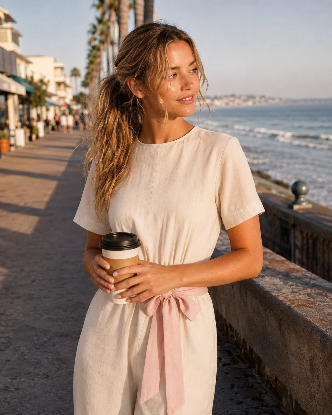 Harmony Dress in graphite in an evening setting